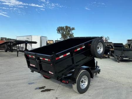 New 2027 Five Star Trailers DT58066 D6 5FT X 8FT 6K GVW Dump Trailer