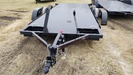 New 2027 Kwik Load Trailers 7x18 Steel Texas Rollback Open Auto Hauler / Racing Trailer