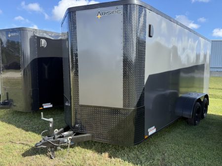 New 2027 Arising 7 X 16 TA POLY Cargo / Enclosed Trailer