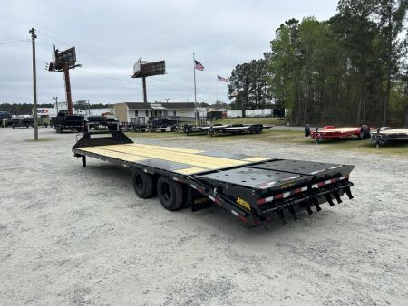 New 2027 Big Tex Trailers 22GN, 10-Ton Gooseneck, (25ft Deck + 5ft Dovetail ) 30ft Total with Mega Ramps