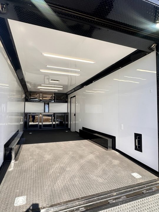 New 2027 8.5X20 Race Trailer - Finished Interior-5200LB Torsion Axle-Car/ Racing Trailer