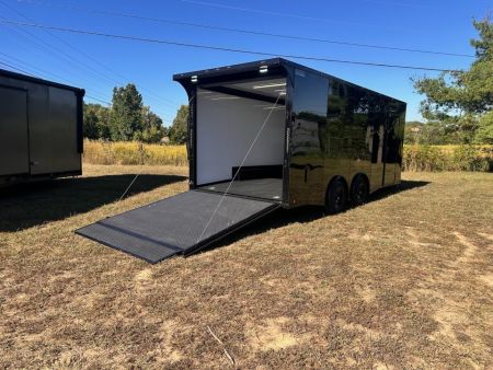 New 2027 8.5X20 Race Trailer - Finished Interior-5200LB Torsion Axle-Car/ Racing Trailer
