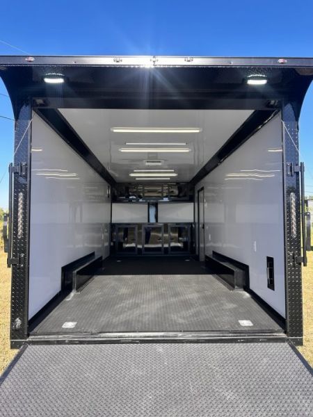 New 2027 8.5X20 Race Trailer - Finished Interior-5200LB Torsion Axle-Car/ Racing Trailer