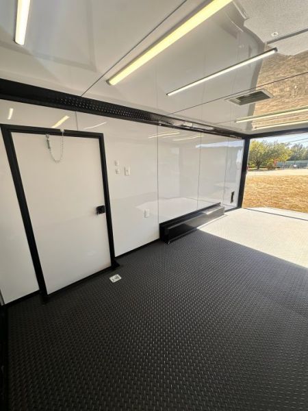 New 2027 8.5X20 Race Trailer - Finished Interior-5200LB Torsion Axle-Car/ Racing Trailer