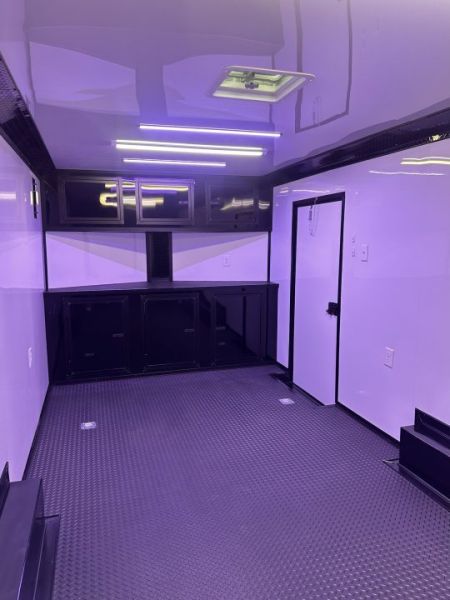 New 2027 8.5X20 Race Trailer - Finished Interior-5200LB Torsion Axle-Car/ Racing Trailer