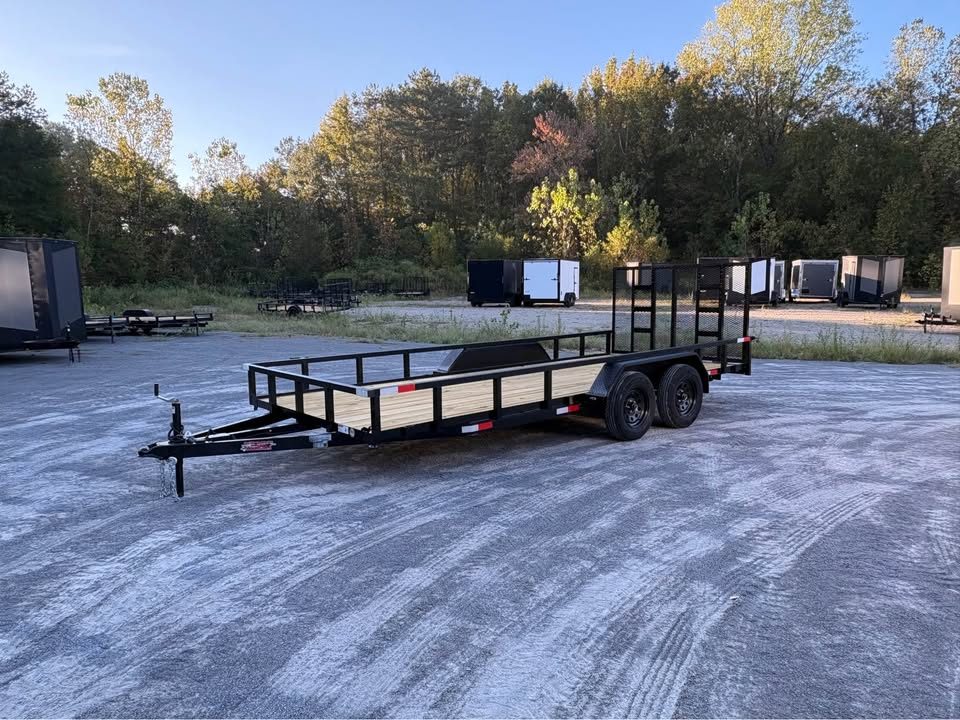 New 2027 Oak Ridge 7x18 7k Utility Trailer