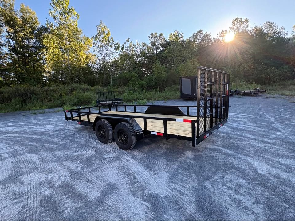 New 2027 Oak Ridge 7x18 7k Utility Trailer