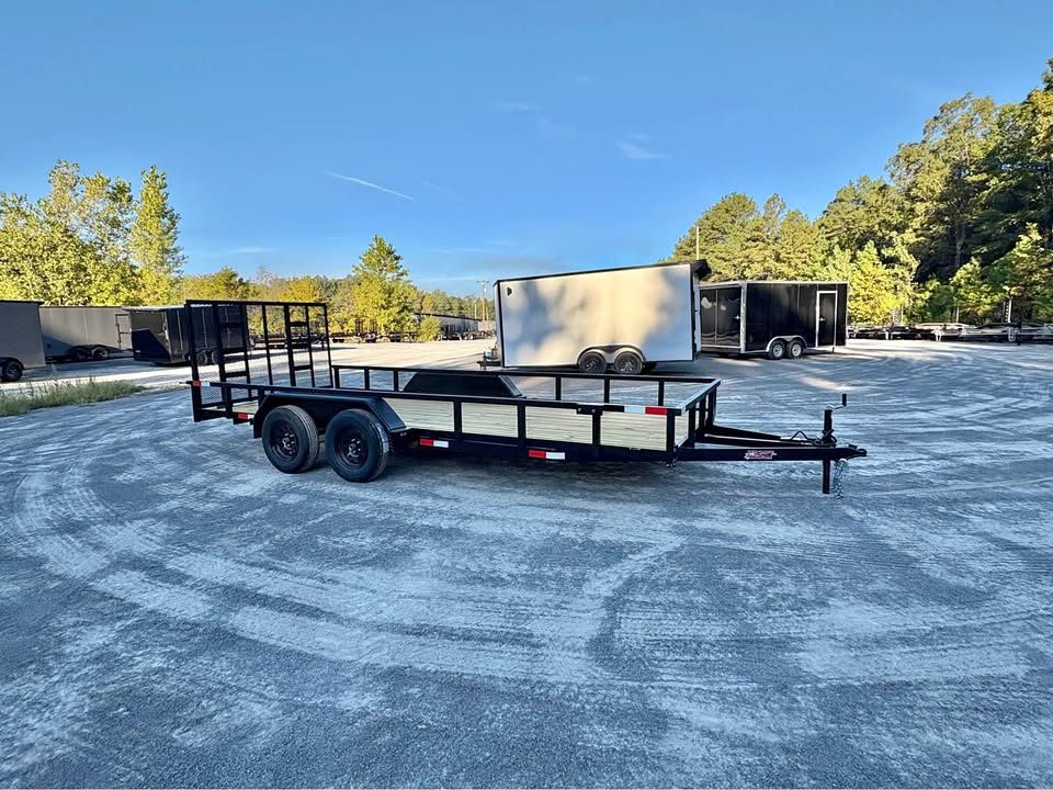 New 2027 Oak Ridge 7x18 7k Utility Trailer
