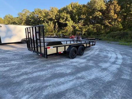 New 2027 Oak Ridge 7x18 7k Utility Trailer