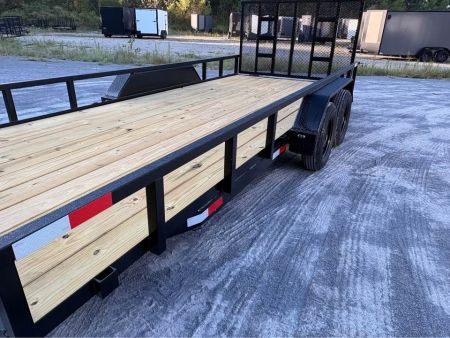 New 2027 Oak Ridge 7x18 7k Utility Trailer