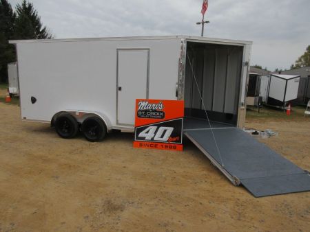 New 2027 Lightning Trailers LTFES Snowmobile Trailer