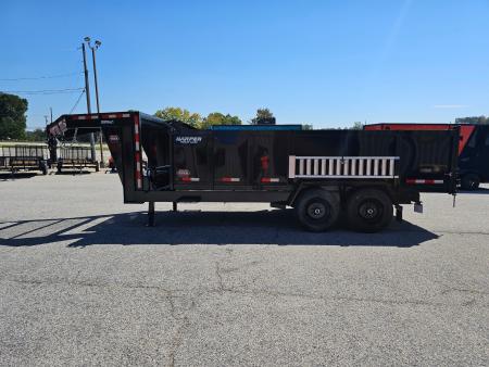 New 2027 PROSPECTOR HD 7X16 16K GOOSENECK DUMP TRAILER WITH 3' WALLS