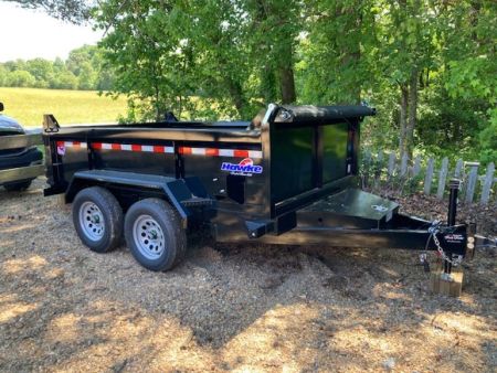 New 2027 Hawke Trailers 6X10 Low Profile 7K Dump Trailer