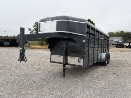 New 2026 Calico Trailers GN 6X20X6'6  12000 GVWR Stock / Stock Combo Trailer