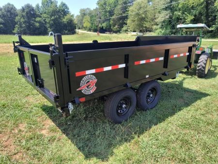 New 2027 Homesteader Trailer 6X12 10K Deckover Dump Trailer