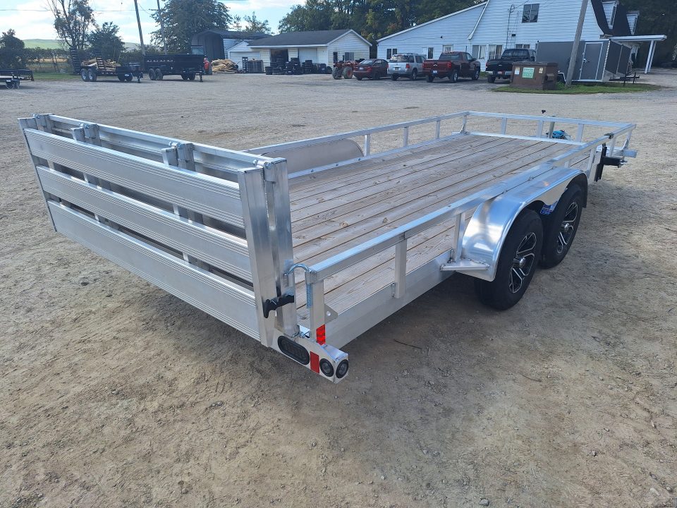 New 2027 Load Trail 83x18 Aluminum Landscape Trailer
