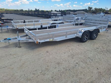 New 2027 Load Trail 83x18 Aluminum Landscape Trailer
