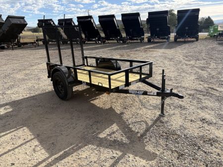 New 2027 Top Hat Trailers 4'x8' w/ ramp Utility Trailer