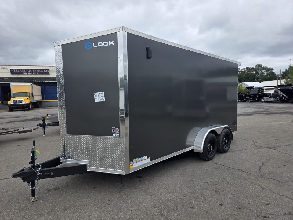 New 2027 Look Trailers ELEMENT SE 7X16 7K - RAMP Cargo / Enclosed Trailer