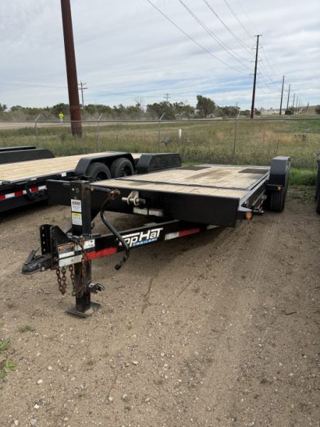 Used 2024 Top Hat Trailers 20'X83  Tilt Trailer