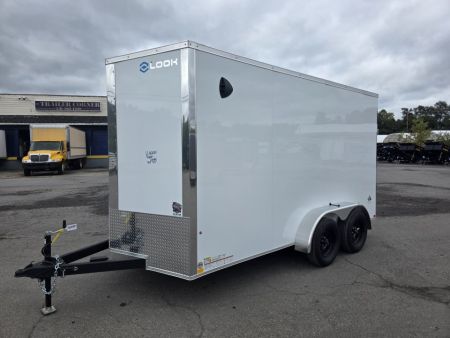New 2027 Look Trailers ST DLX 7X14 7K - RAMP Cargo / Enclosed Trailer