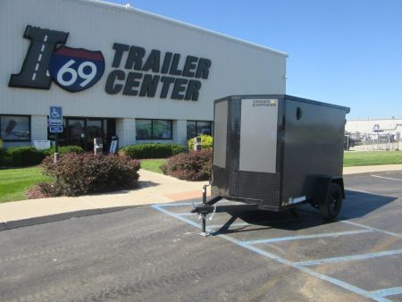 New 2027 Cargo Express 5 x 8 KE-DX6008-030 Cargo / Enclosed Trailer 3K / Black Trim / Rear Flare / Rear Swing Door