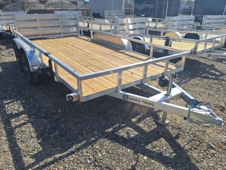 New 2027 Load Trail 83x14 Tandem Axle Aluminum Landscape Trailer