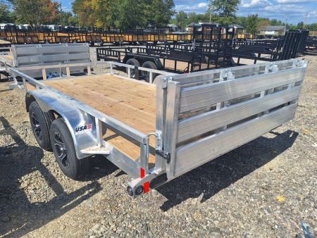 New 2027 Load Trail 83x14 Tandem Axle Aluminum Landscape Trailer