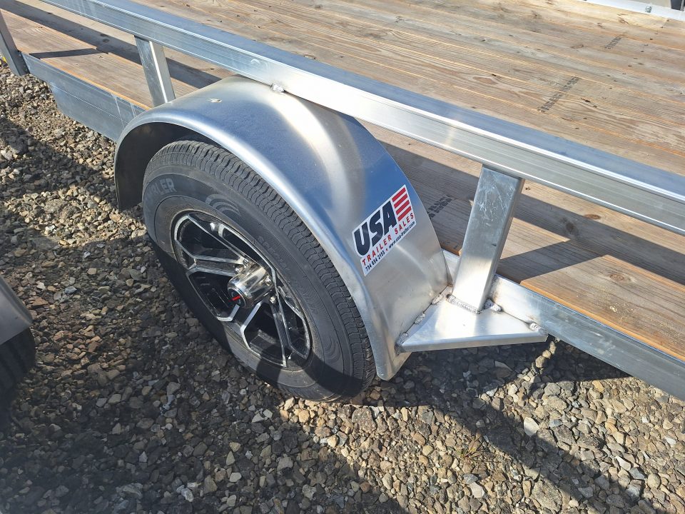 New 2027 Load Trail 83x12 Single Axle Aluminum Landscape Trailer (Damage Discount)