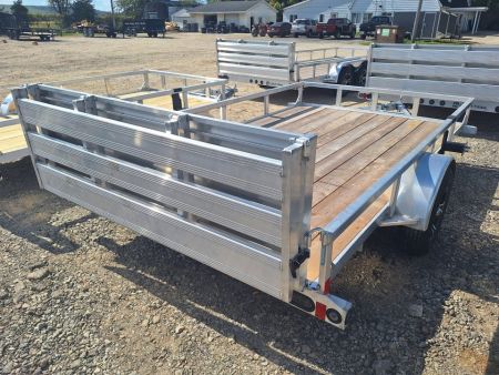 New 2027 Load Trail 83x12 Single Axle Aluminum Landscape Trailer (Damage Discount)