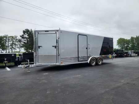 New 2027 Legend Trailers 8X24DS Aluminum Snowmobile Trailer