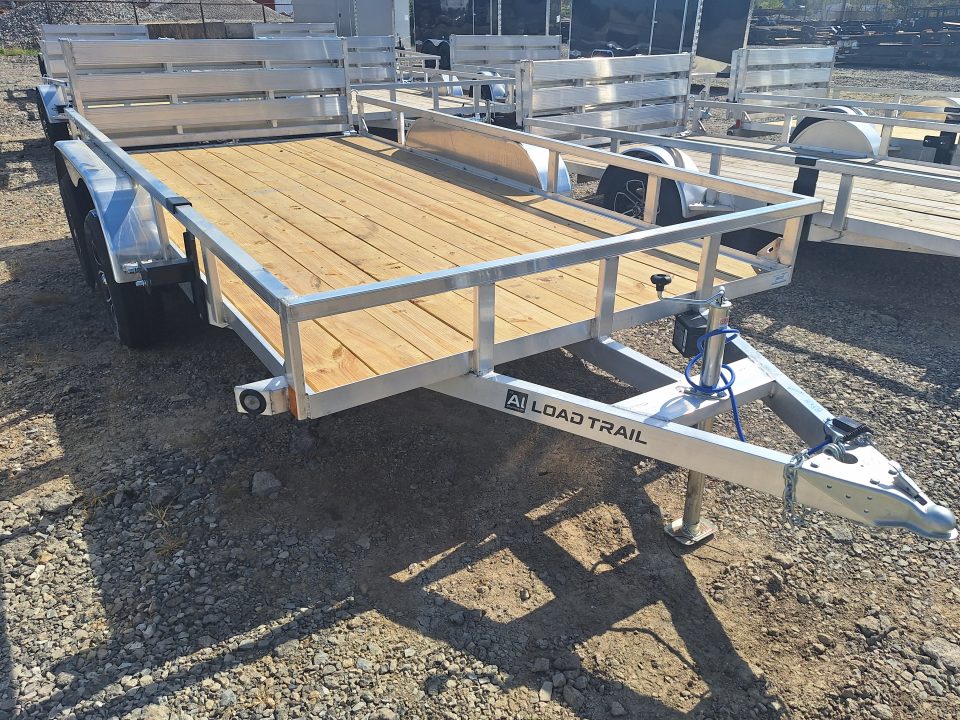 New 2027 Load Trail 83x14 Tandem Axle Aluminum Landscape Trailer