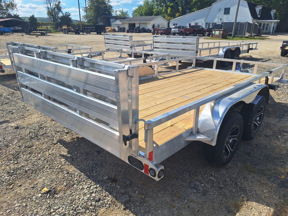 New 2027 Load Trail 83x14 Tandem Axle Aluminum Landscape Trailer