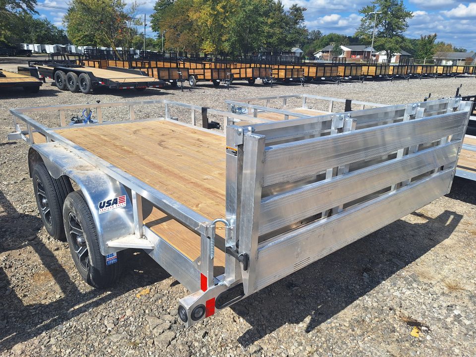 New 2027 Load Trail 83x14 Tandem Axle Aluminum Landscape Trailer