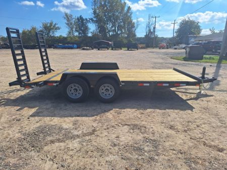New 2027 AMO 82x16' 10K Equipment Trailer
