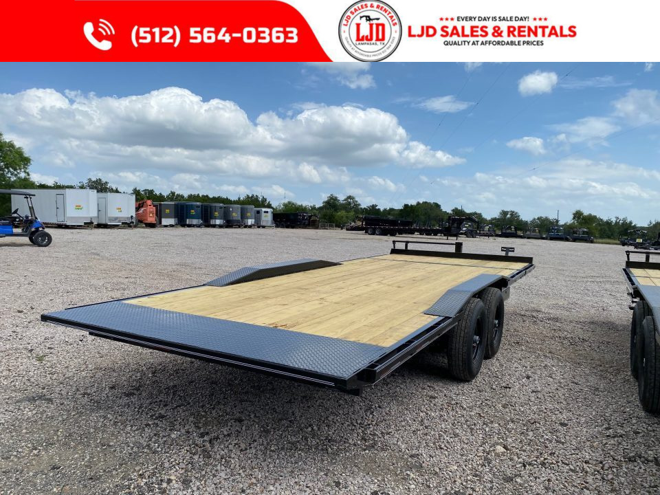 New 2026 AMW - 102" X 22' Drive Over Fender Tilt Trailer - 16K GVWR