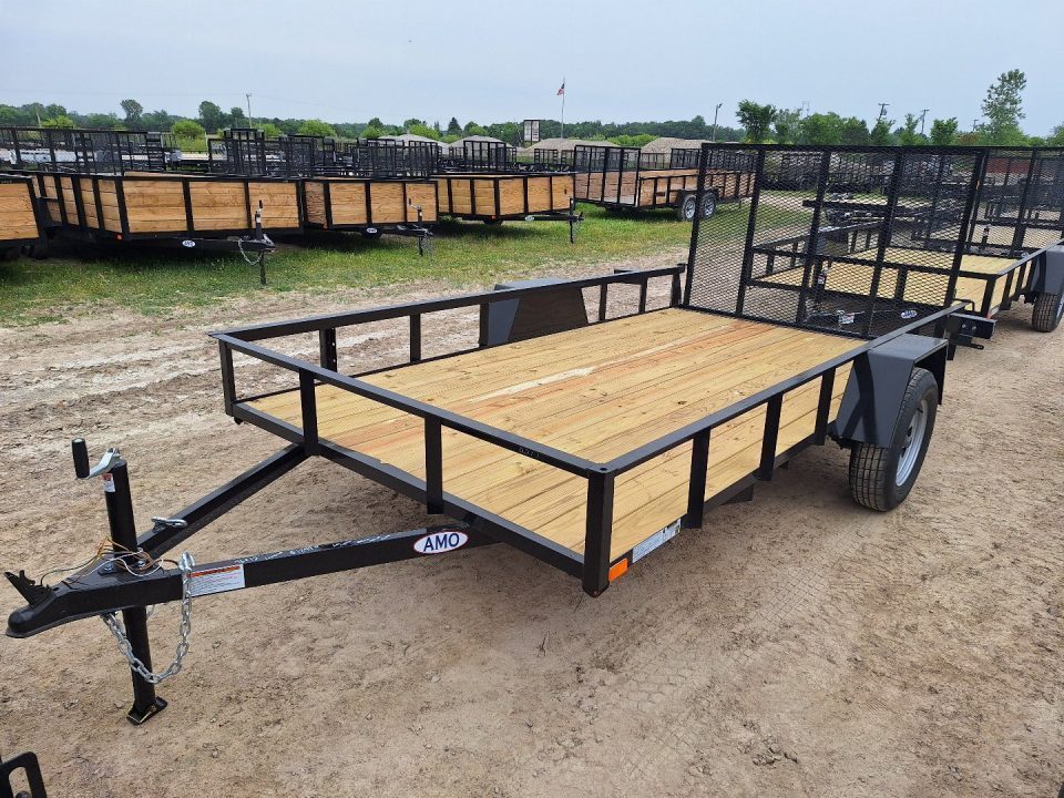 New 2027 AMO 76x12 Lowside Landscape Trailer
