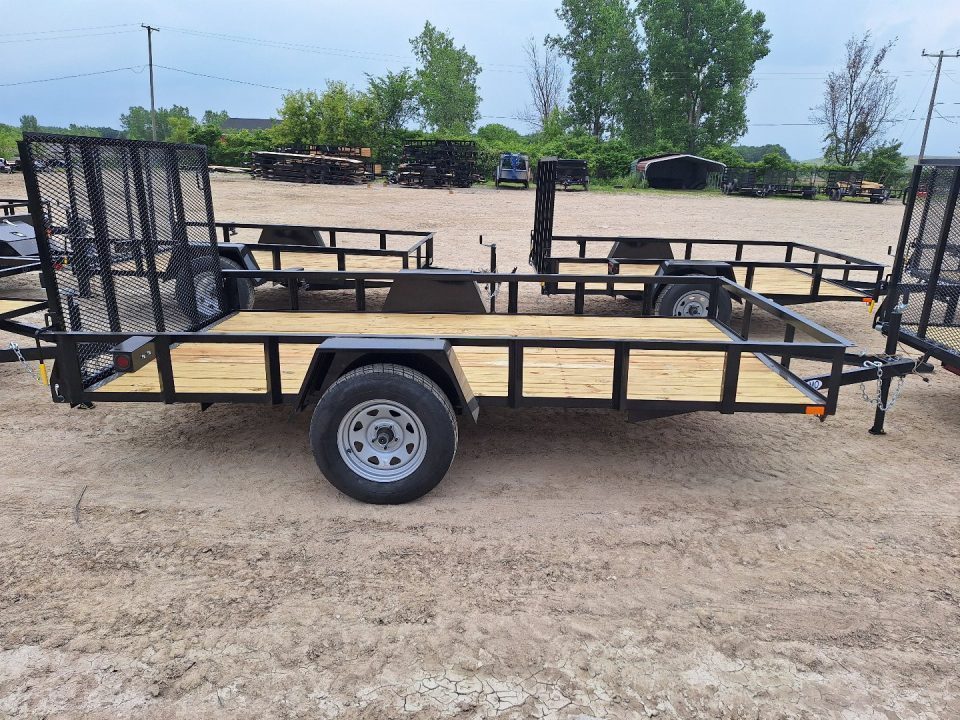 New 2027 AMO 76x12 Lowside Landscape Trailer