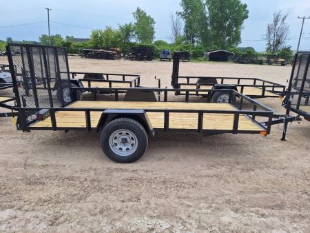 New 2027 AMO 76x12 Lowside Landscape Trailer