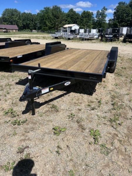 New 2027 AMO AMO 18' 1- BRAKE CAR HAULER TRAILER Car Hauler