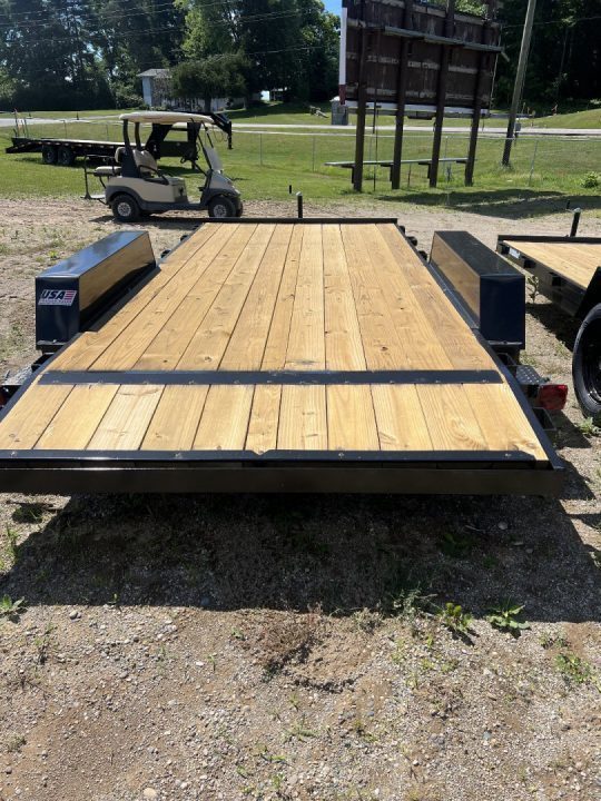 New 2027 AMO AMO 18' 1- BRAKE CAR HAULER TRAILER Car Hauler