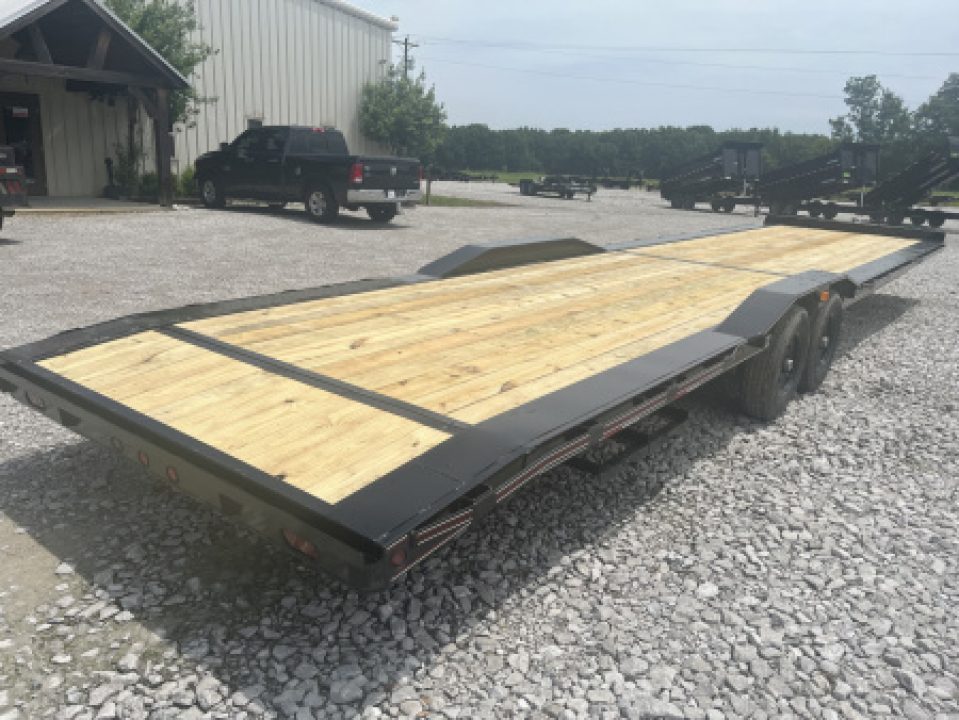 New 2027 Triple R 102X34+2 - 2 CARHAULER WITH DRIVE OVER FENDERS 14K