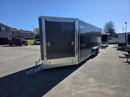 New 2027 Stealth Trailers 7.5x24 XLT Pro Enclosed Snow Trailer Freedom 250 Edition Snowmobile Trailer