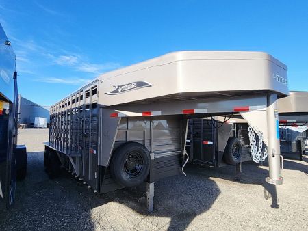 New 2026 Titan Trailer 18' S.S. Stock Trailer