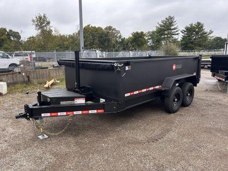 New 2027 U-Dump 7 X 14 FT TELESCOPIC I-BEAM DUMP TRAILER 31 IN SIDES 14K GVWR