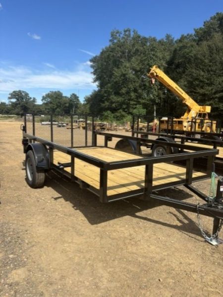 New 2026 Other 6'x12' Tube Top Single Axle Utility Trailer