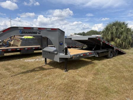 New 2027 DIAMOND C DET210GN TILT TRAILER; 26’X 102”; 20K DUAL HYDRO JACKS; HYDRO TILT; ABS BRAKES