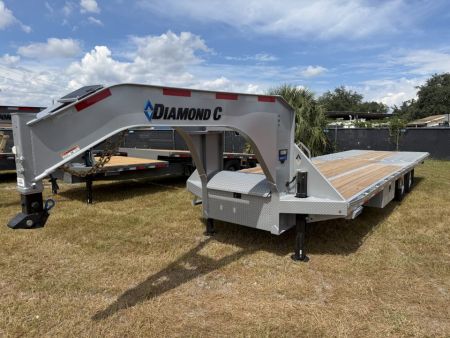 New 2027 Diamond C FMAX212 GOOSENECK TRAILER *** ABS BRAKES*** HYDRO JACKS & DOVE ALUMINUM OUTER RIMS