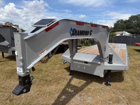 New 2027 Diamond C FMAX212 GOOSENECK TRAILER *** ABS BRAKES*** HYDRO JACKS & DOVE ALUMINUM OUTER RIMS