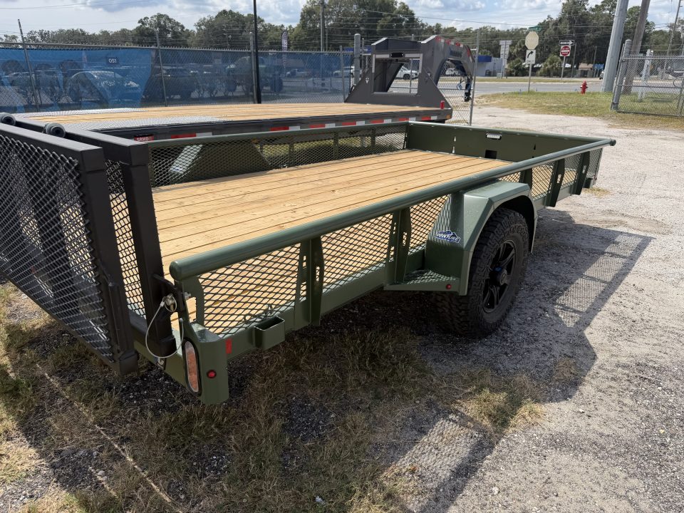 New 2027 DIAMOND C PSA106 UTILITY TRAILER;VENTURE FLIP JACK; BIFOLD RAMP GATE 83”X14’
